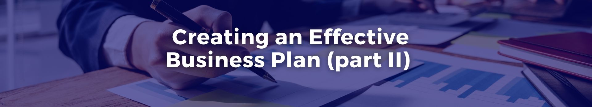 what is an effective business plan
